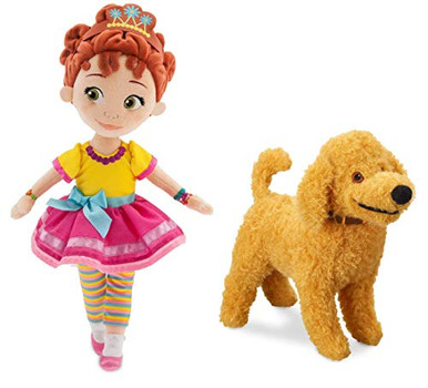 Disney Store Original Fancy Nancy Frenchy Plush Doll Set 14 Inch ...