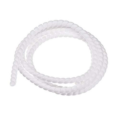 uxcell Flexible Spiral Tube Wrap Cable Management Sleeve 8mm X 12mm ...