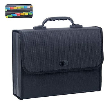 OakPine Portable 26 Pockets Expanding File Folder Large A4 Document ...