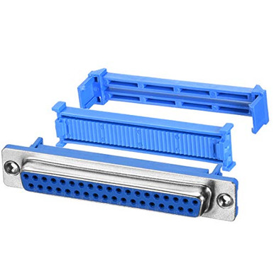 Socket Ribbon Conector uxcell IDC DSub Ribbon Cable Connector 37pin 2Row Female Socket IDC ...