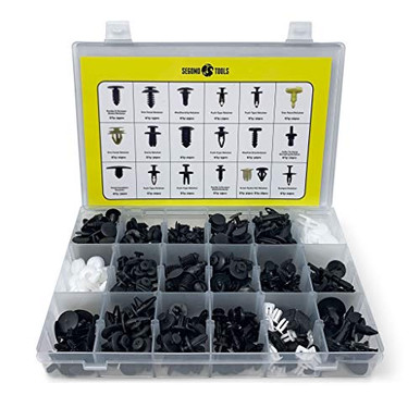 Segomo Tools 435 Piece Car Retainer Plastic Fastener Body Panel Trim ...
