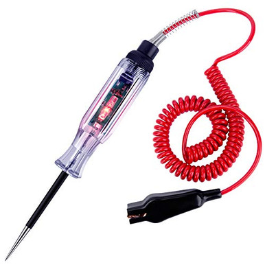 2Way Audible Premium Automotive Circuit Tester Test Light with Extended ...