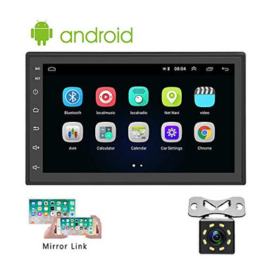 Double Din Android Car Stereo with GPS 7 Inch Capacitance Touch Screen ...