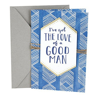 Hallmark Anniversary Card to Husband Love of a Good Man ...
