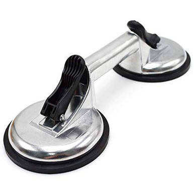 WFPOWER Aluminum Suction Cup Plate Heavy Duty Glass Lifter Double ...
