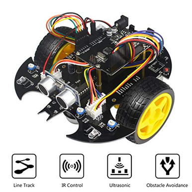 Electronic Robot Toy Car Project Starter Kit Base on Arduino UNO R3 ...