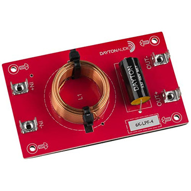 Dayton Audio 5,000 Hz Low Pass Crossover – 12 DB/Octave, 4 Ohm, For Custom 2-Way Or 3-Way Speaker Builds 2 thumbnail image