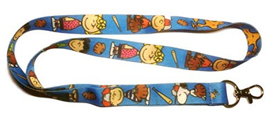 Premium Lanyard Charlie Brown Snoopy Cartoon Peanuts Themed - Hook ...