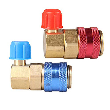 PeakCar Replace R134A Adapter 2pcs Air Conditioning Manifold Freon ...