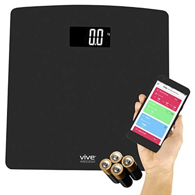 Vive Precision Smart Digital Weight Scale - Accurate Bathroom