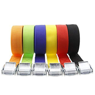 MroMax Cam Fibbia Tie Down Cinghia Di Ancoraggio 5 M X 3,8 Cm 100 Kg Tappo
