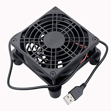 GDSTIME Quiet 90mm Fan Router Cooler Fan 90mm x 25mm DC 5V USB ...