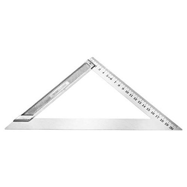 Triangle Square Edge Ruler uxcell 200mm Triangle Square Ruler Stainless Steel Right Angle ...