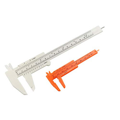 80mm Scale Ruler uxcell Vernier Caliper 80mm 150mm Mini Double Scale Plastic Ruler ...
