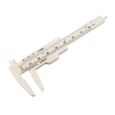 80mm Scale Ruler uxcell Vernier Caliper 80mm 3 Inch Metric Mini Double Scale Plastic ...