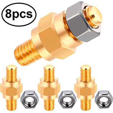 8 Pieces Side Post Battery Terminal 3 8 16 Bolts Side Battery Post ...