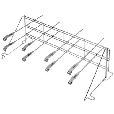 Weber 7615 Elevations Tiered Cooking System Grill Rack and Skewer Set ...