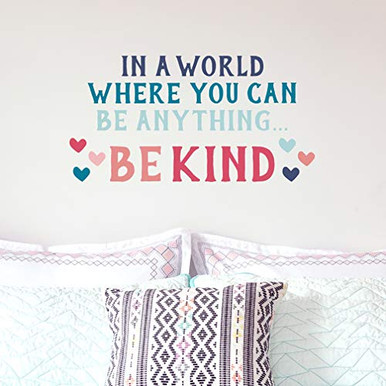 Wall Decor Wall Decal Inspirational Quote for Girls Peel and Stick Wall ...