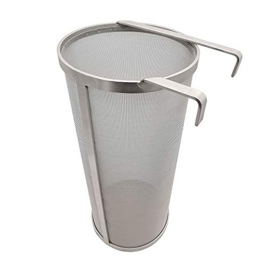 Edelstahl Hopfenfilter Bierbrausieb 300 Mikron Aus Edelstahl - 15x35cm Filter Für Heimbrauer & Hopfenfiltration 15x35cm Brausieb