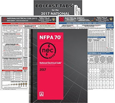 Nfpa 70 2017 National Electrical Code Nec Spiralbound Nec Fast Tabs
