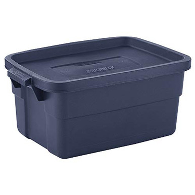 Rubbermaid Roughneck? Storage Totes 3 Gal Pack of 6 Rugged, Reusable ...