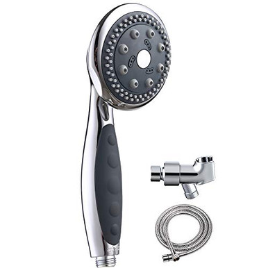 High Pressure Handheld Shower Head 5 Spray Settings Massage Spa Hand ...