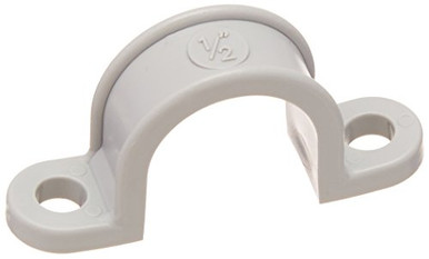 Morris Products PVC Pipe Straps 2 Hole 12 Inch Pipe Strap for Plastic ...
