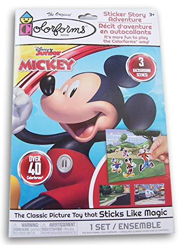 Mickey Mouse Colorforms Sticker Story Adventure - The Classic Picture ...