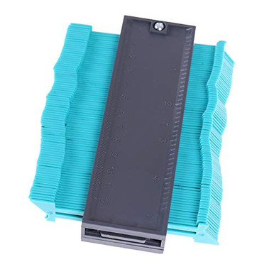 Shaping Measure Ruler TBoxBo 1 Pack 5 inch Plastic Contour Gauge Professional MultiFunctional ...