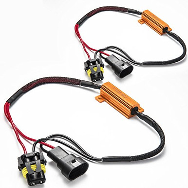9006 HB4 LED Headlight Anti Flicker Resistor Canceller Decoders (Plug-In-Play) aa1232