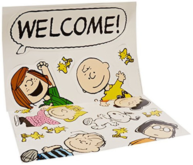Eureka Charlie Brown Welcome Back to School Classroom Door Bulletin ...