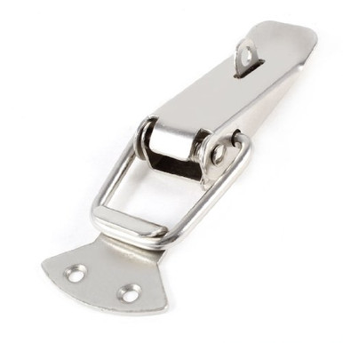 Uxcell 11cm Length Cabinet Box Hardware Spring Loaded Latch Catch ...