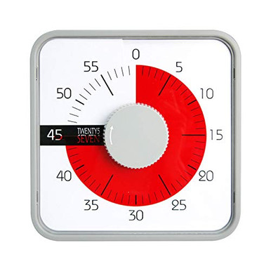 TWENTY5 SEVEN Countdown Timer 75 inch 60 Minute 1 Hour Visual Timer ...
