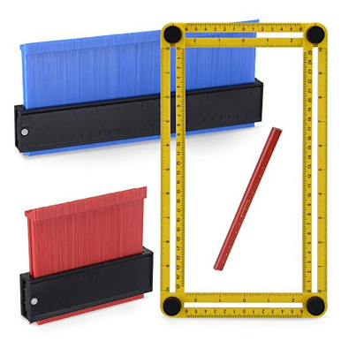 Contour Profile Gauge Duplicator Widen 5 and 10 Inches and Multi-Angle ...
