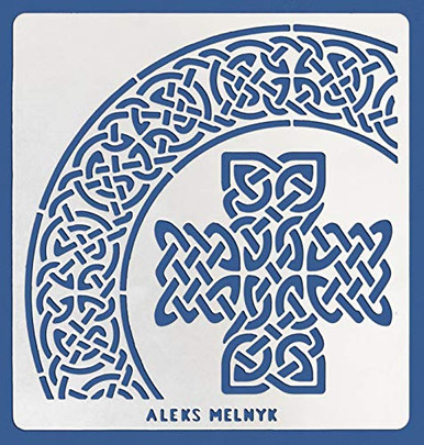Pochoir Métal Boussole Celtique Vegvisir Runes Viking - Outil Pyrogravure Gravure Bois Cuir Scrapbooking