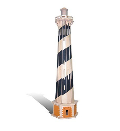 Puzzled 3D Puzzle Lighthouse Set Wood Craft Construction Model Kit Fun ...