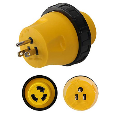 15A Male To 30A Female Locking Adapter Plug - VanLife Campers - Montréal - Foto 3