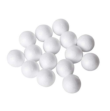 300 Foam Balls 1 inch Small Foam Balls Small Styrofoam Balls Floral ...