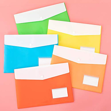 File Folders 5 Packs,Organizer for US Letter A4 Size Document,Passport ...