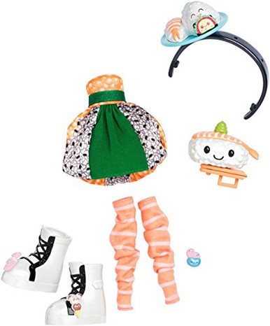 Kuu Kuu Harajuku Fashion Pack – Regenbogen-Einhorn Outfit Mit Accessoires