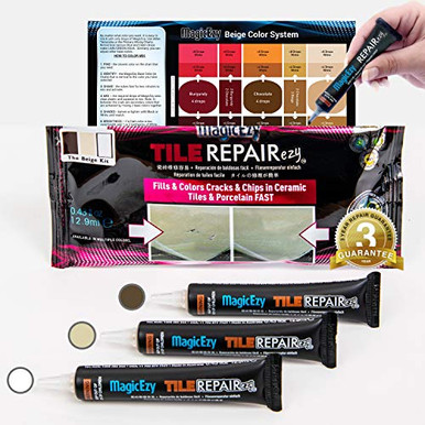 MagicEzy Stone REPAIRezy Granite Seam Filler Kit – Clear, Fast-Drying Repair For Countertops, Made In Australia