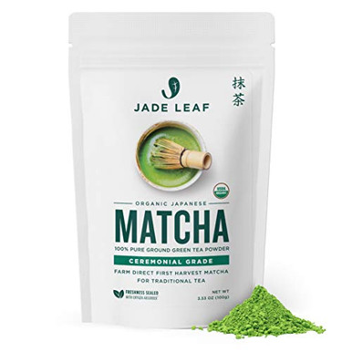 Jade Leaf Organic Ceremonial Grade Matcha Green Tea Powder Authentic ...