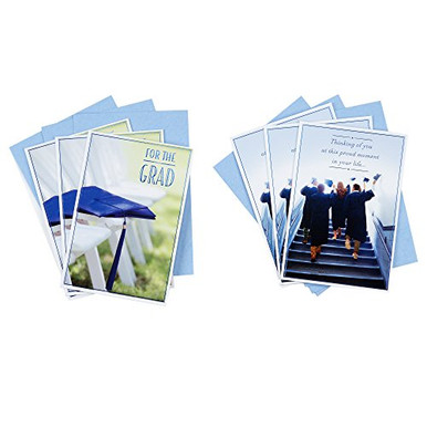 Hallmark Graduation Cards Assortment, Wishing You Success (6 Cards with ...