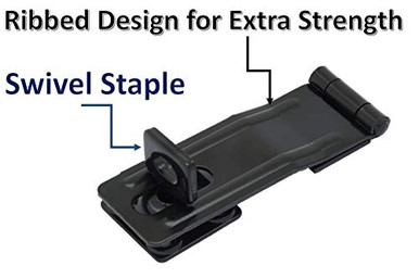 Zinc Plated Double Hinge Hasp With Fixed Staple 2 Pack QCAA Double Hinge Hasps With Fixed Zinc Plated Double Hinge Hasp With Fixed Staple 2 Pack QCAA Double Hinge Hasps With Fixed