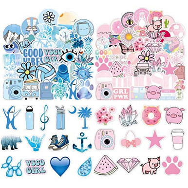 200 PCS Cute Stickers Laptop and Water Bottle Decal Sticker Pack Vinyl ...