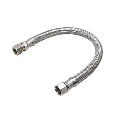 Fluidmaster 16-inch 3/8-inch Compression X 3/8-inch Compression Faucet Supply Line | The Home - View #8