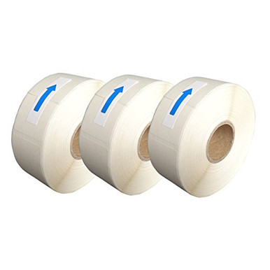 L LIKED Blank White 1 x 2 Inch Dissolvable Labels for Food Rotation ...