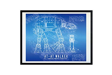 DolanPaperCo 116 Starwars at-at Art Print da Vinci Sketch Unframed ...