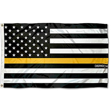 Sports Flags Pennants Company Dispatch Thin Line Flag 3x5 Foot Banner ...
