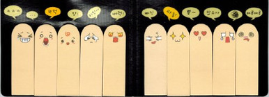 LSW Set of 400 Finger It Sticky Notes page Flags 2 Booklets of 200 ...
